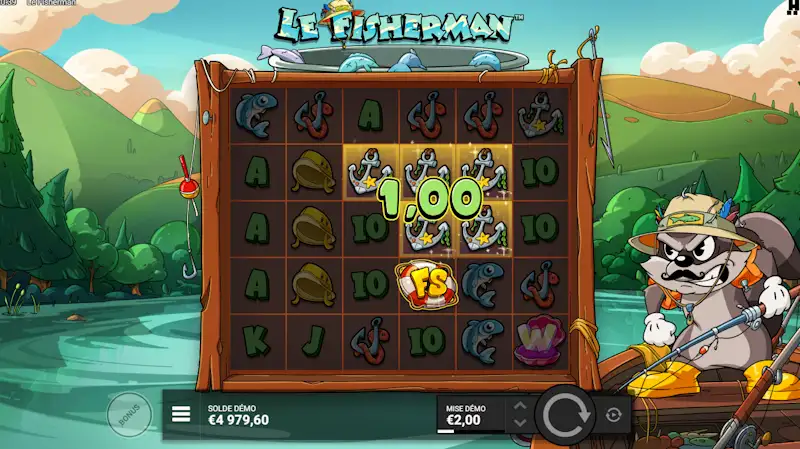 Comparaison de le fisherman avec des slots proches